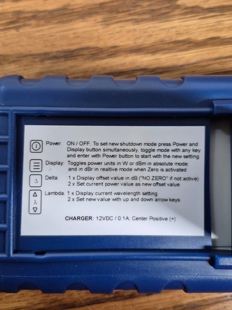 Thorlabs Fiber-Optical Power Meter PM20A