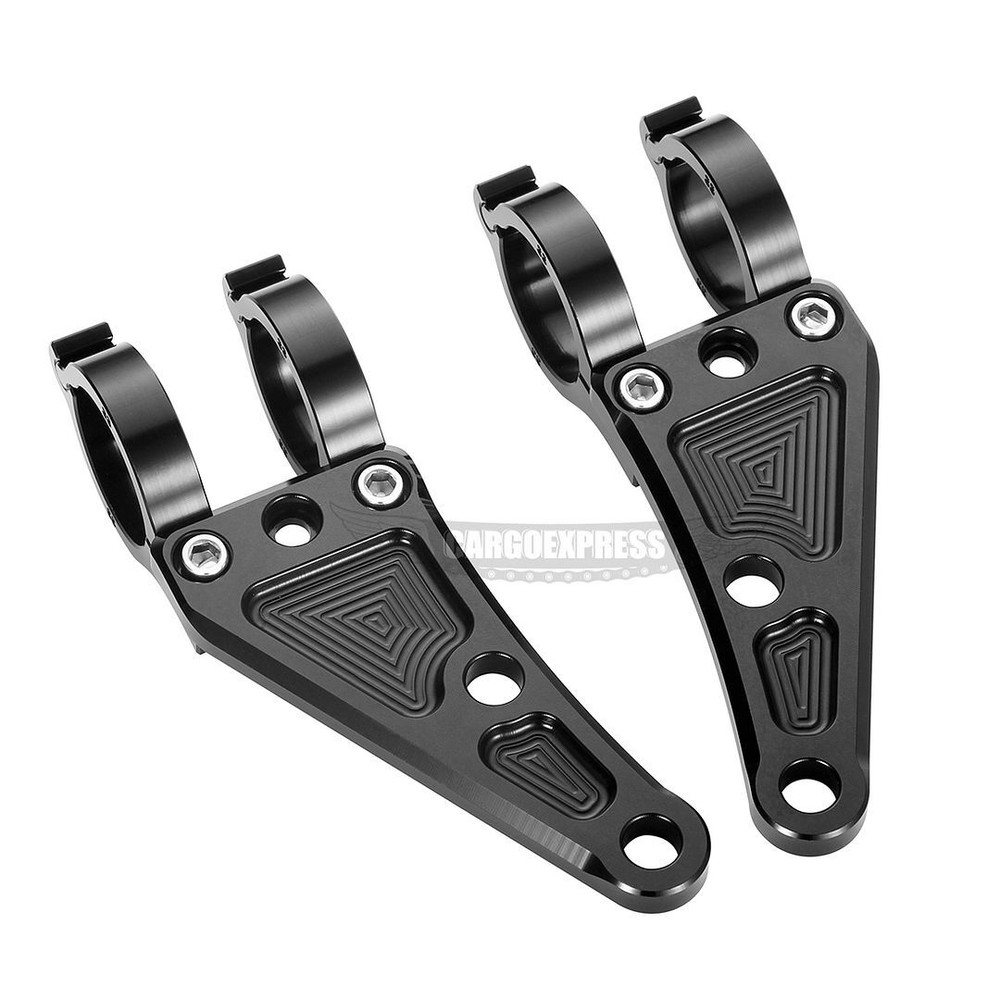Motorcycle Headlight Mount Bracket Clamp Fork Head Lamp Holder Fit 49mm Fork