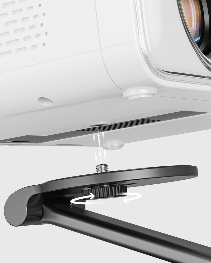 Projector Foldable Stand, Ultra-Compact Foldable Stand with Easy Setup and 18...