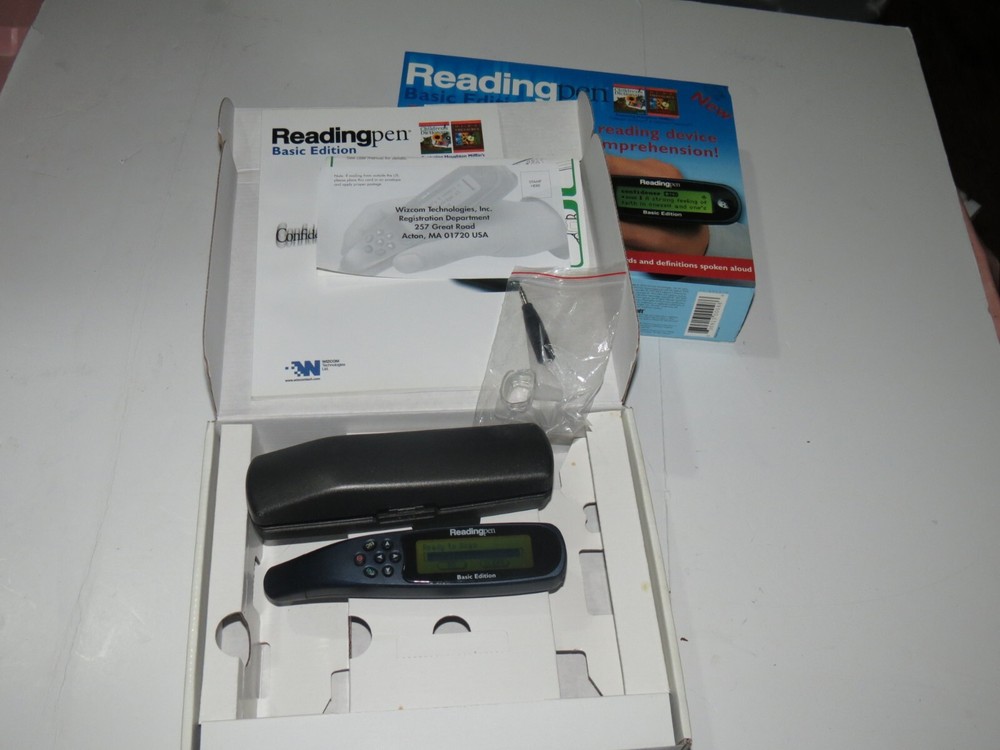 Wizcom Reading Pen Basic Edition Pen In original Box