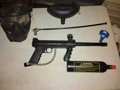 Tippmann Model 98 paintball marker. Original version NOS