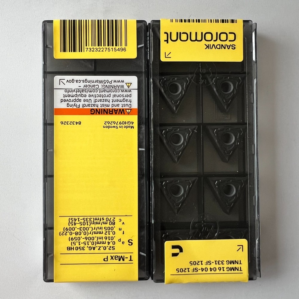 10Pcs/BOX  TNMG160404-SF 1205