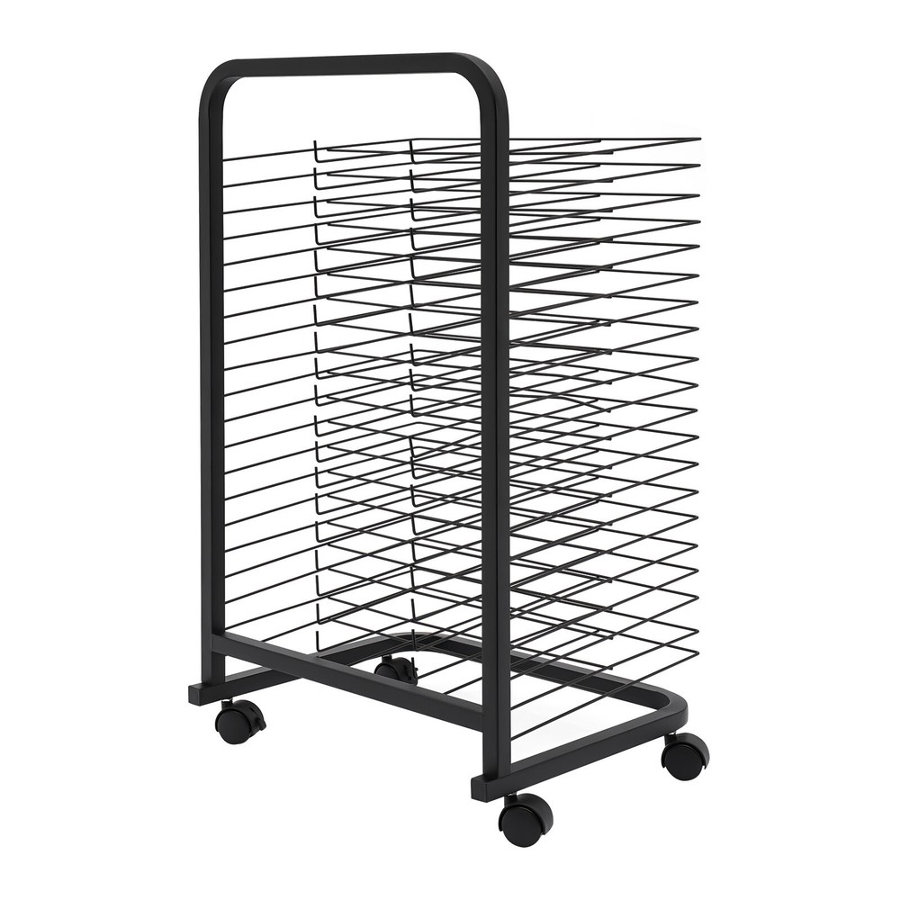Art Drying Rack For Classroom | Functional & Mobile Paint Drying Rack with Wheel