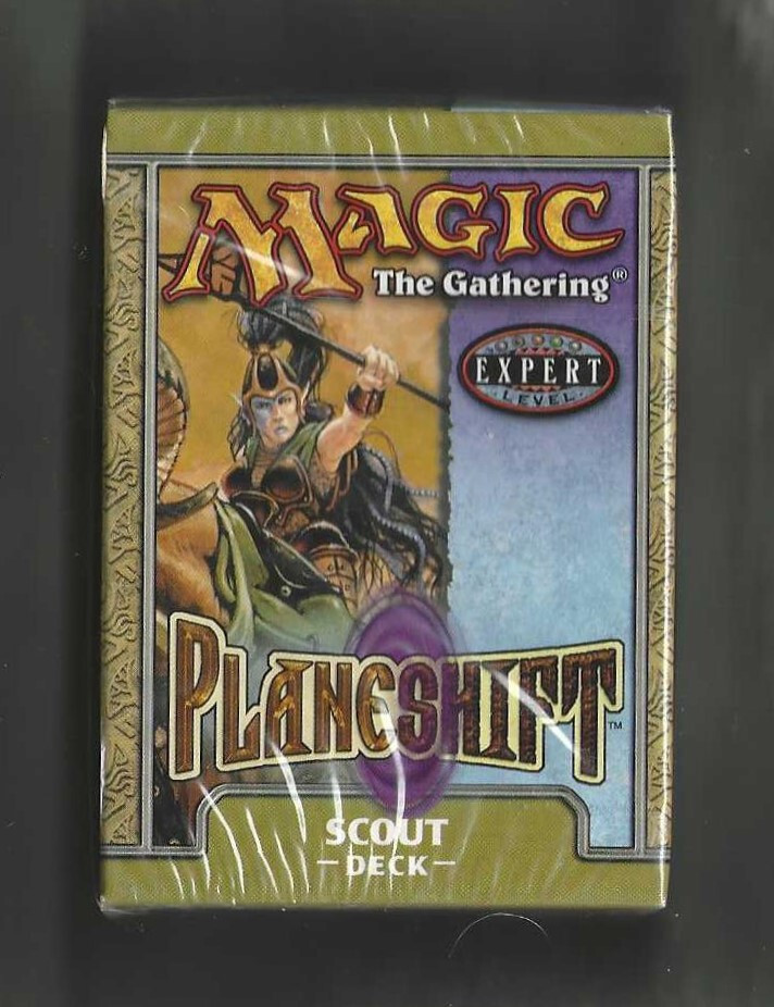 MTG Planeshift BARRAGE Deck--Factory Sealed--Plus BCW Deck Guards