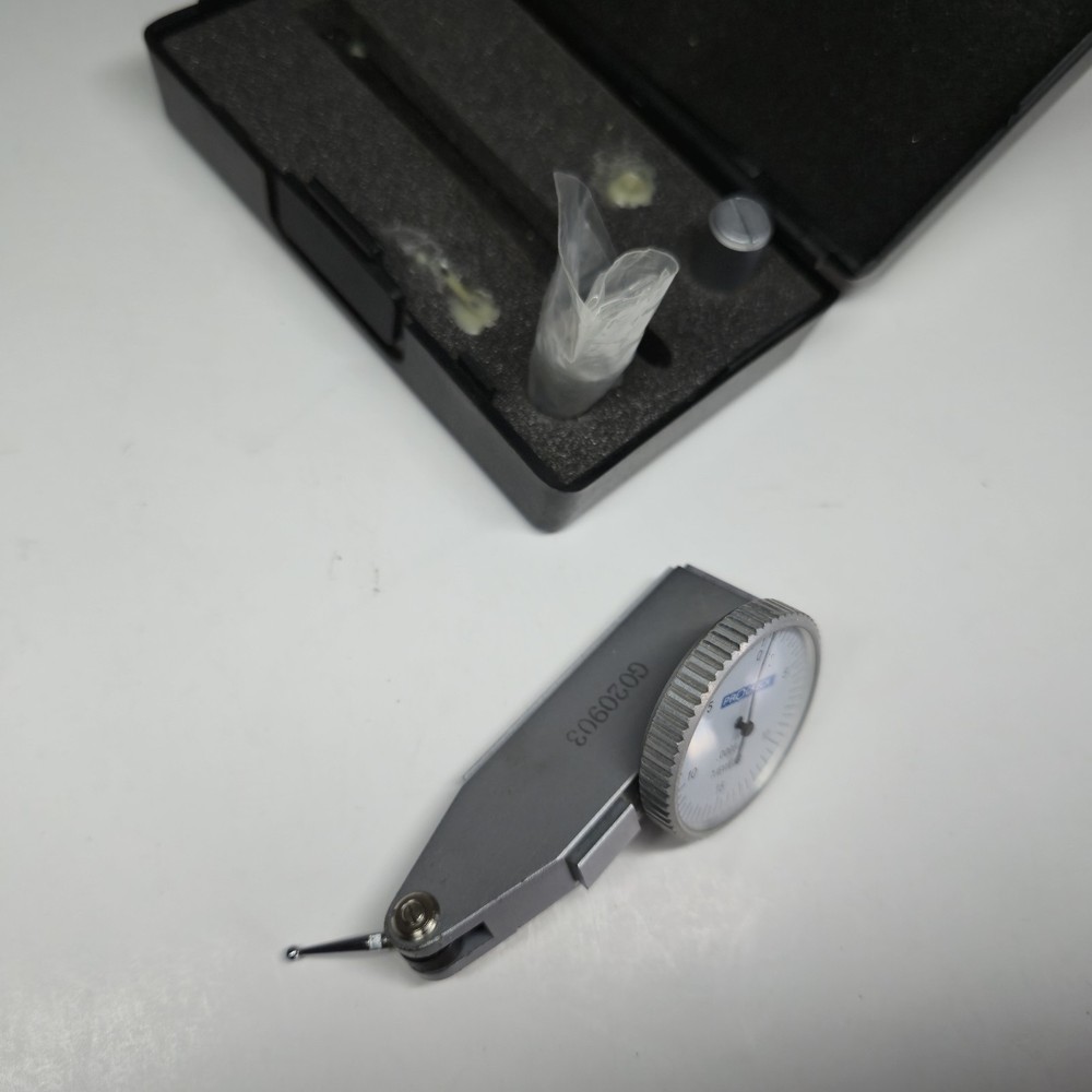 .030" Range Dial Test Indicator Horizontal Jeweled Movement Precision Measuring