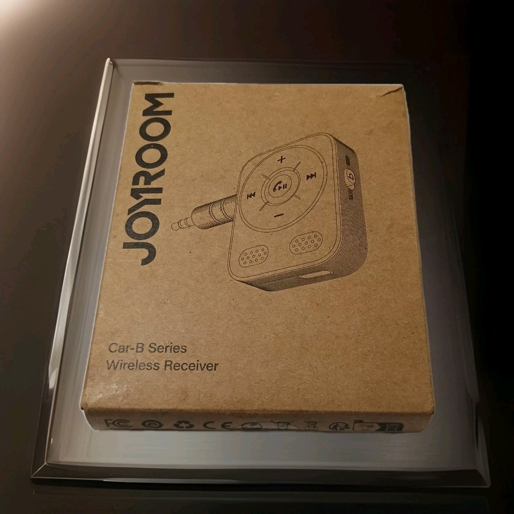 JOYROOM JR-CB8 Black Bluetooth 5.4 Car Wireless Receiver