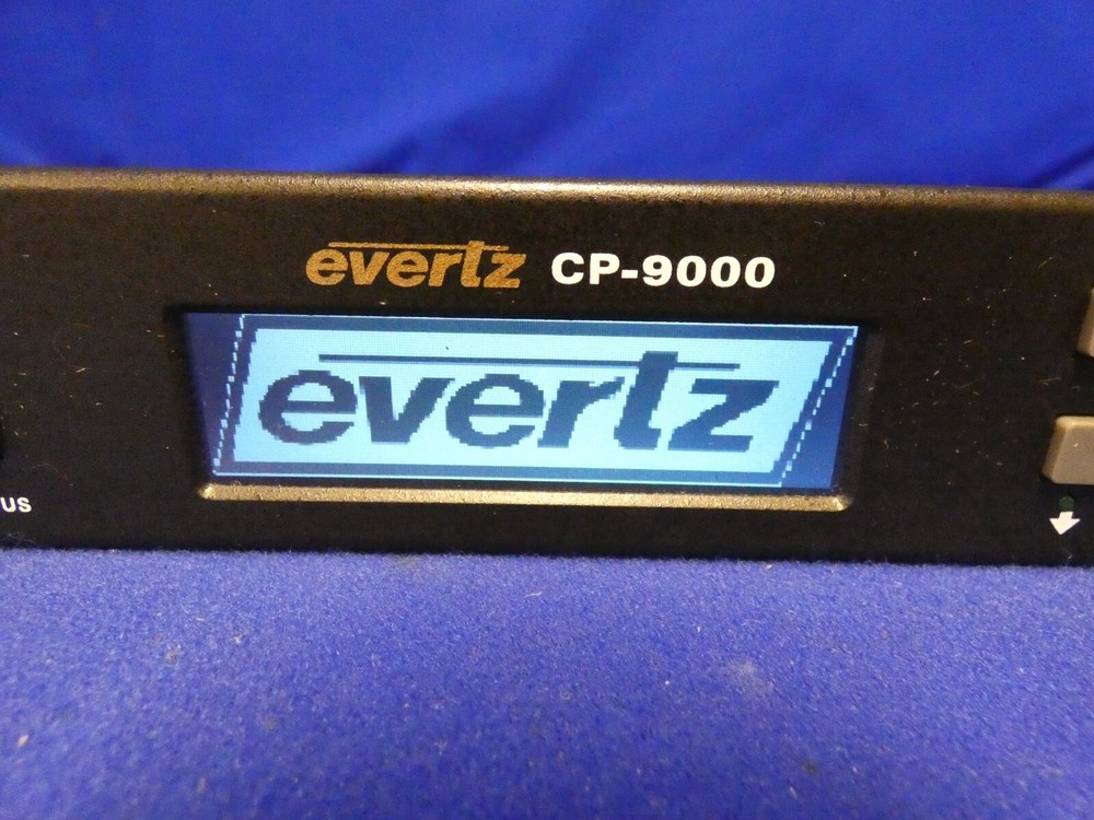 Evertz CP-9000 Control Panel w/1 External Power Supply