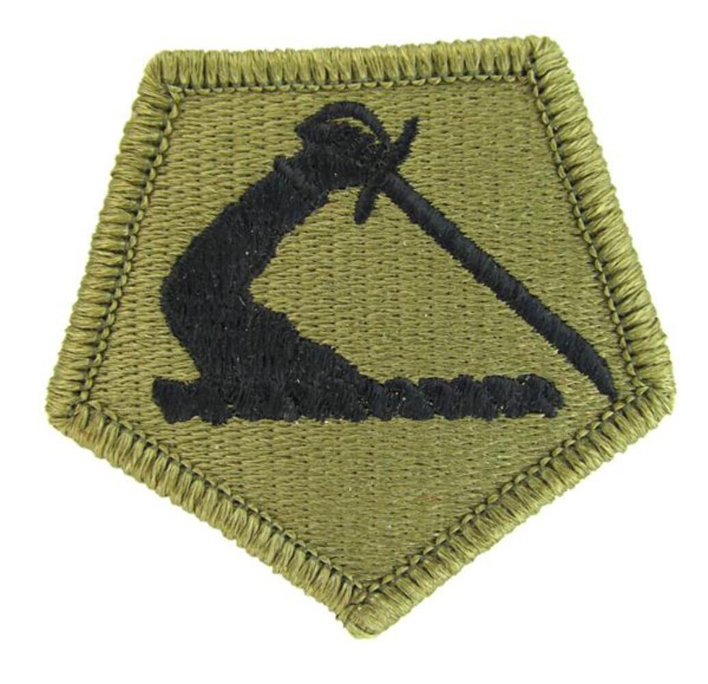 Massachusetts Army National Guard OCP Patch - U.S. Army Patch