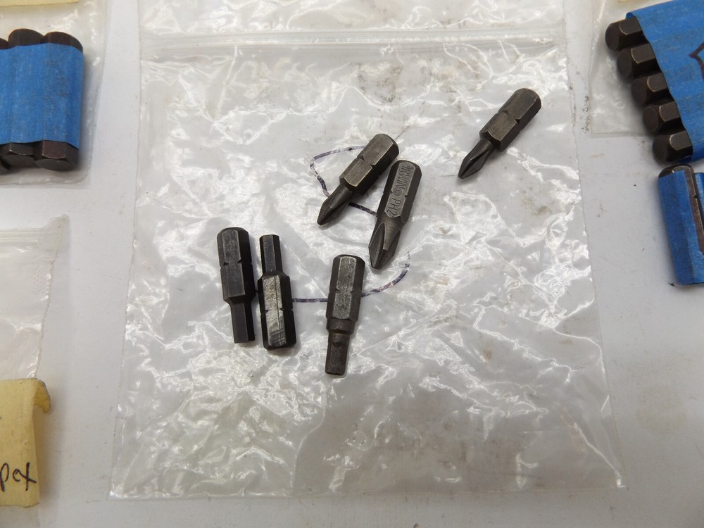 Lot of 90 Socket Head (Hex-Allen) Hex Insert Bits, SAE