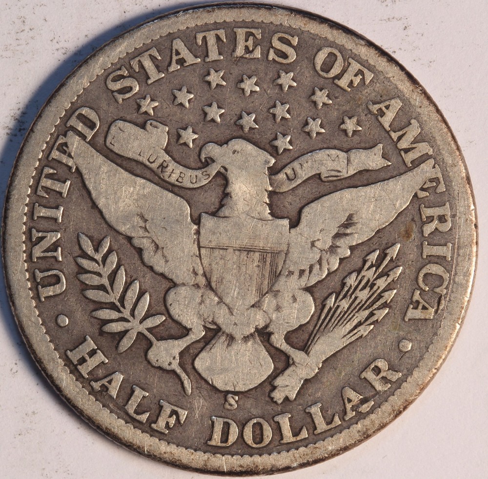 1900 S Barber Half Dollar, Nicely Circulated, Choice Gd, Nice Date, Sharp Coin!
