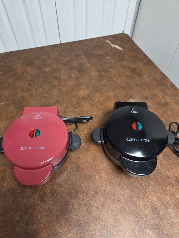 Curtis Stone 2-pack 5" Stuffed Waffle Makers