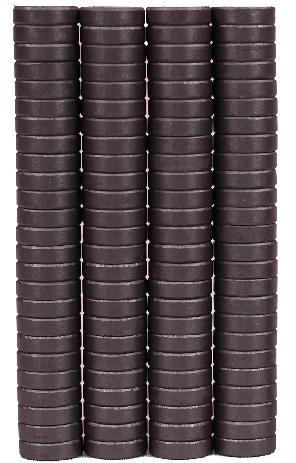 Strong 3/4" Round Flat Ceramic Disc Magnets For DIY Crafts ~ Lot of 100 Pieces