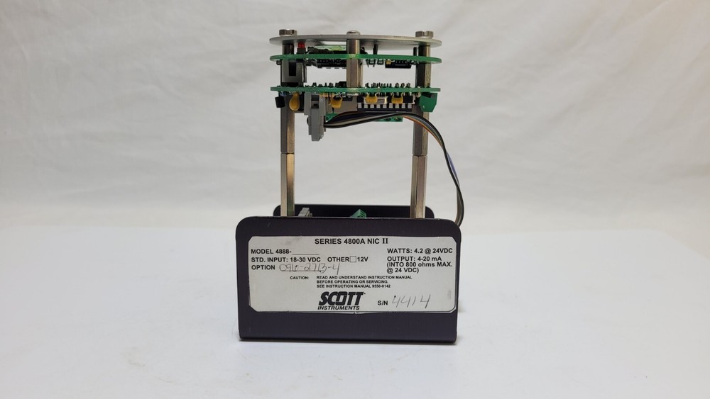 Scott Instruments 4800A NIC II Combustible Gas Detection Transmitter No Housing