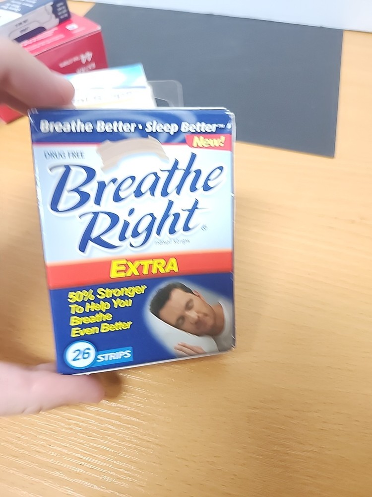 Vintage Breathe Right Strips 112 Total