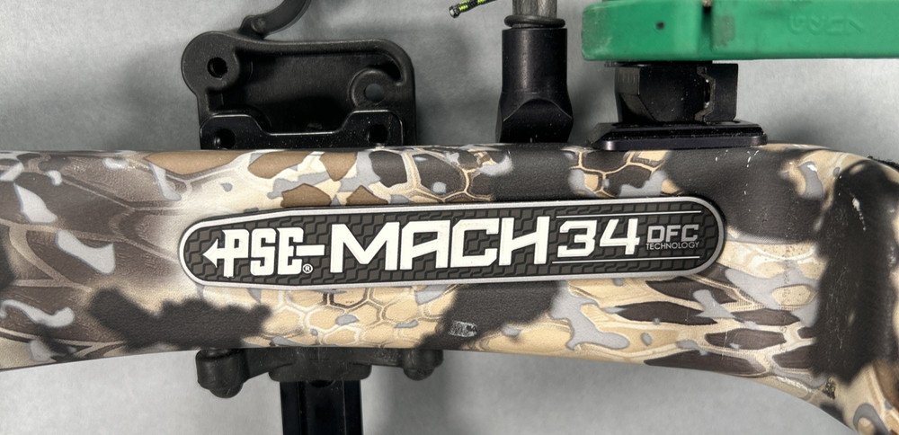 PSE Bow Mach 34 EC2 - Right Hand - W/Extras