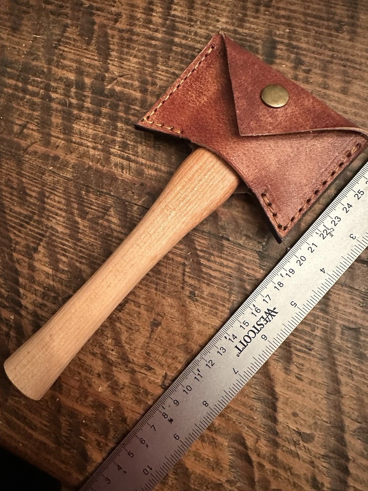 Custom Double Bit Mini Axe Hatchet Tribute Keen Kutter E C Simmons Great Size