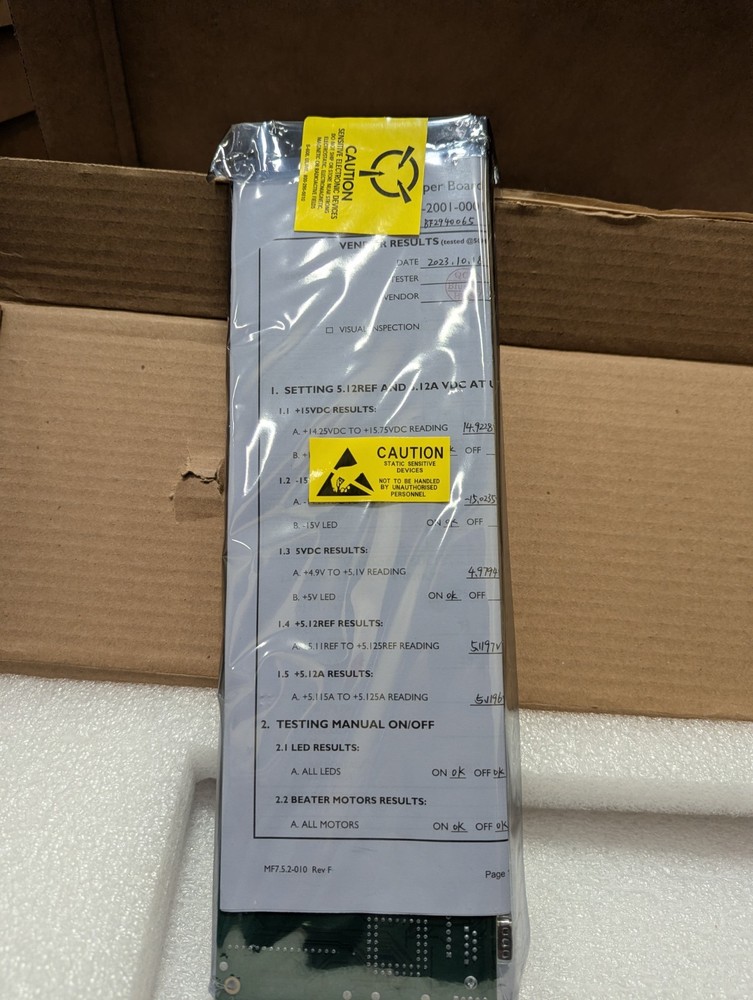 Fbd 70-2203-0001- Upper Control Board Genuine OEM Replacement Part