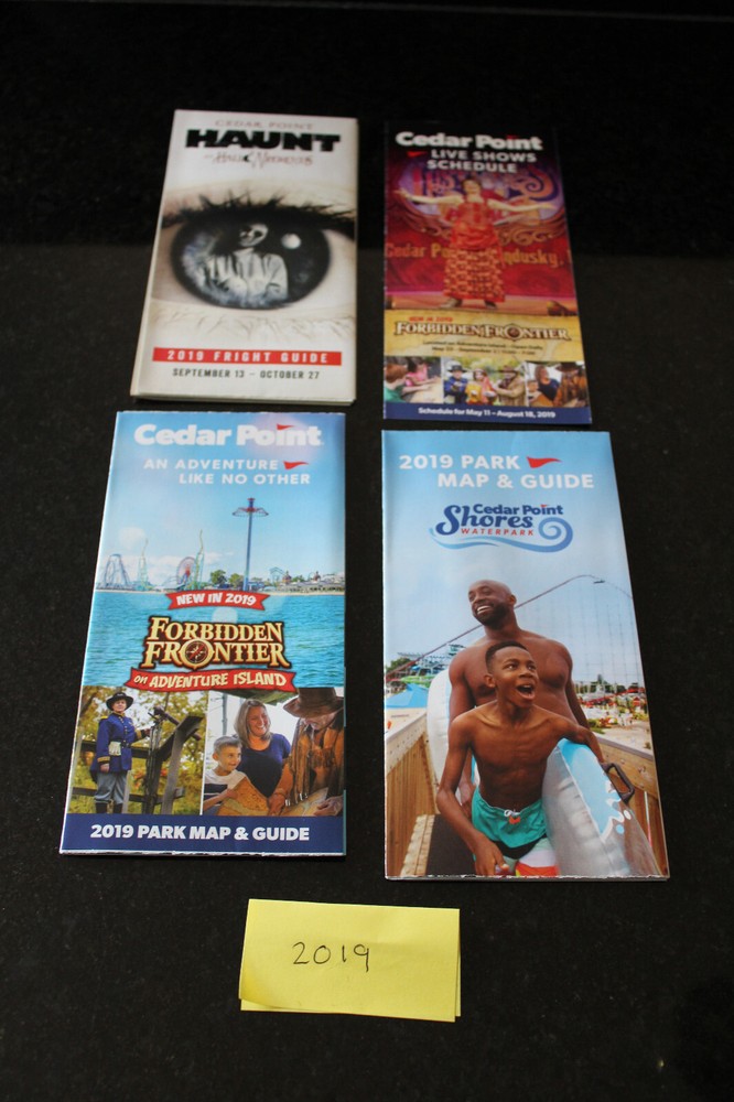 Cedar Point Park Map/Brochure