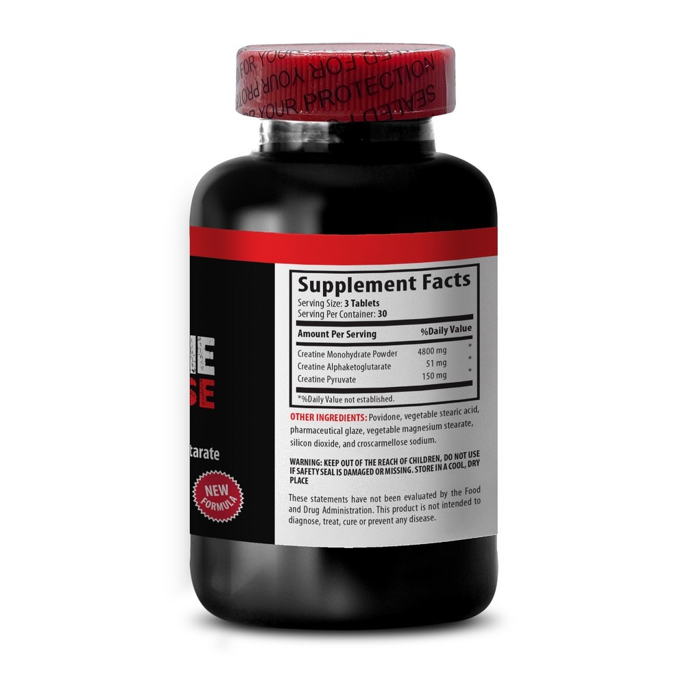 Creatine Monohydrate - CREATINE TRI-PHASE - Gains power output - 1 Bottle