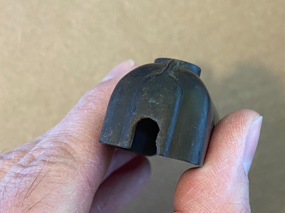 Vintage Garrard Brown Bakelite Headshell Mono 3-pin