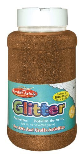 Creative Arts by Glitter 16 Ounce Bottle Copper 41180
