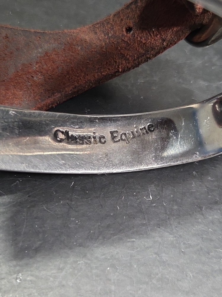 Classic Equine Single Spur. Leather .