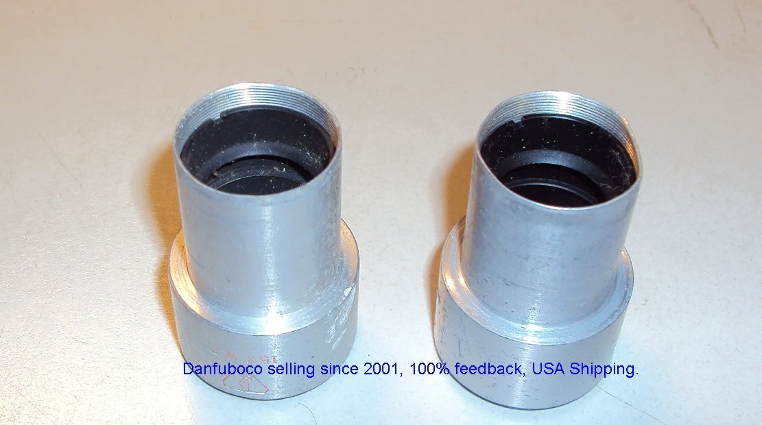 Bausch & Lomb , 15X W.F. Stereo Microscope Lens Used a set pair of 2 you get #1