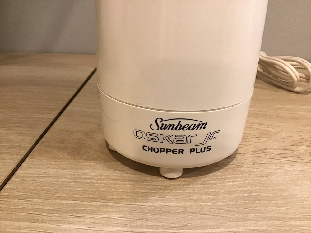 Sunbeam Oskar Jr Chopper Plus Kitchen Food Processor Model 14131 ~ WORKS