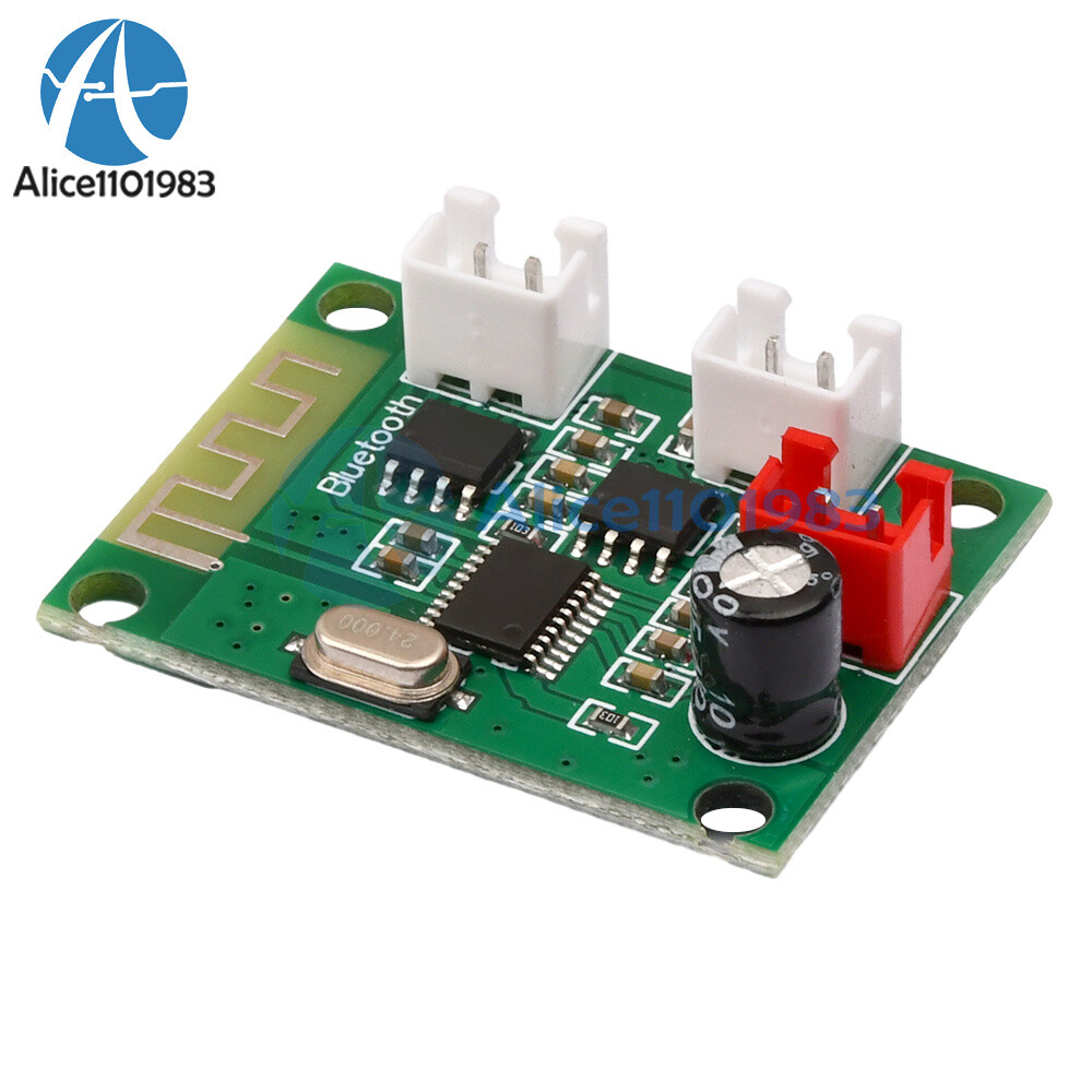 DC 3.3-5V Bluetooth Audio Power Amplifier Board 3W*2 Voice Broadcast Module