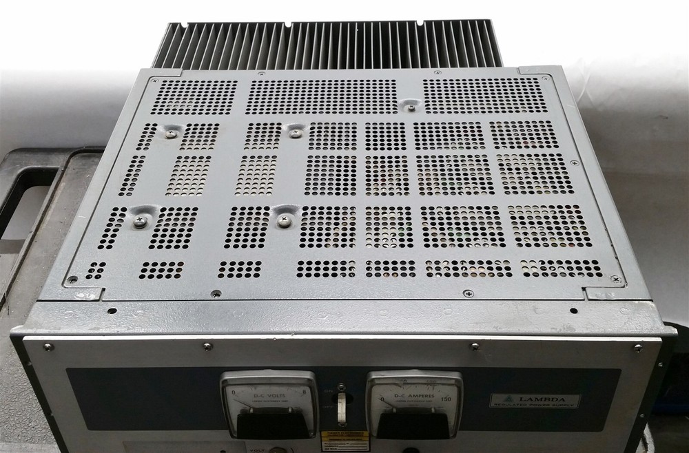 LAMBDA TDK REGULATED LB-SERIES DC 4U RACKMOUNT POWER SUPPLY 0-8VDC 0-150A