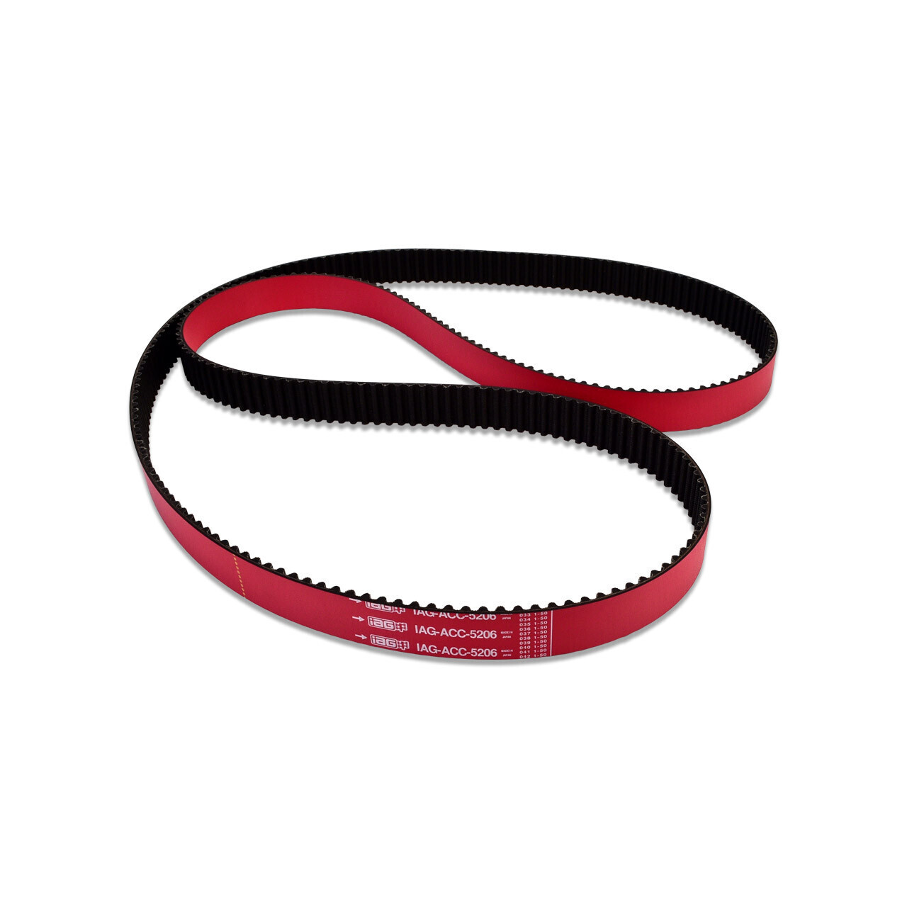 IAG Red Racing Timing Belt fits Subaru 2002-14 WRX, 04-21 STI, 04-13 FXT, 05-12
