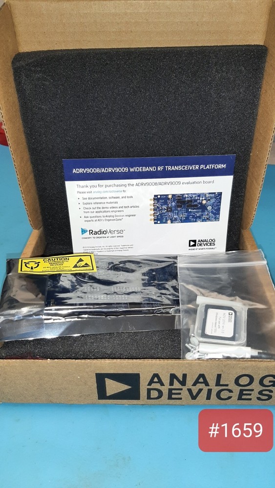 ADRV9008 -1W/PCBZ WIDEBAND RF TRANSCEIVER PLATFORM DEV KIT ANALOG DEVICES