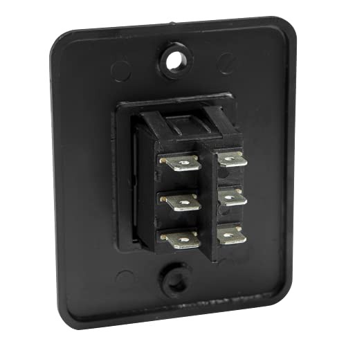 40 AMP Power RV Awning Interior Replacement Switch Kit and Plate — Extends
