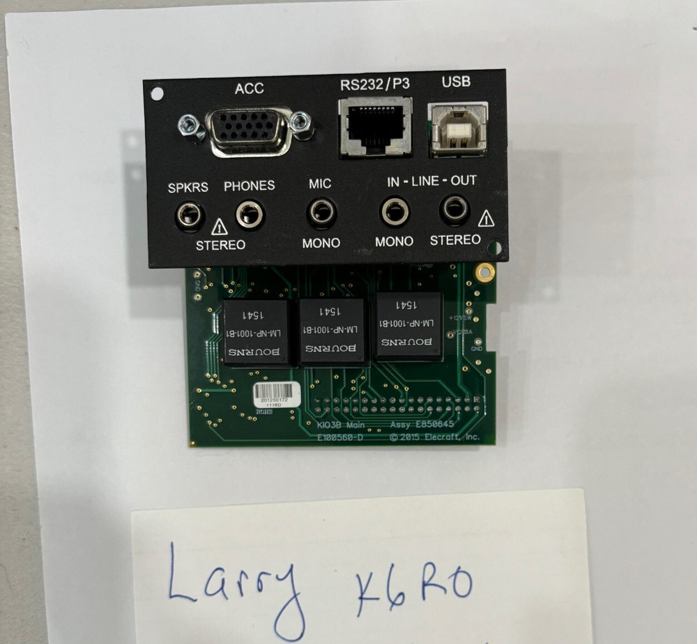 ELECRAFT K3  K3S  KIO3B  USB - Computer interface board -  Hard to find !
