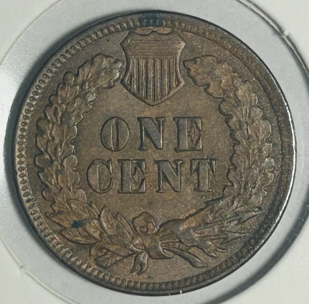 1901 Indian Head Cent Coin Some Luster