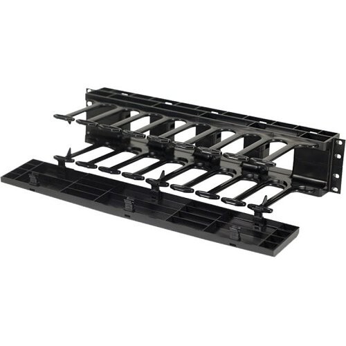 LEGRAND ORTRONICS SHMC2RU SINGLE SIDED CVR HORIZONTAL CABLE MANAGER, RACK MOUNT