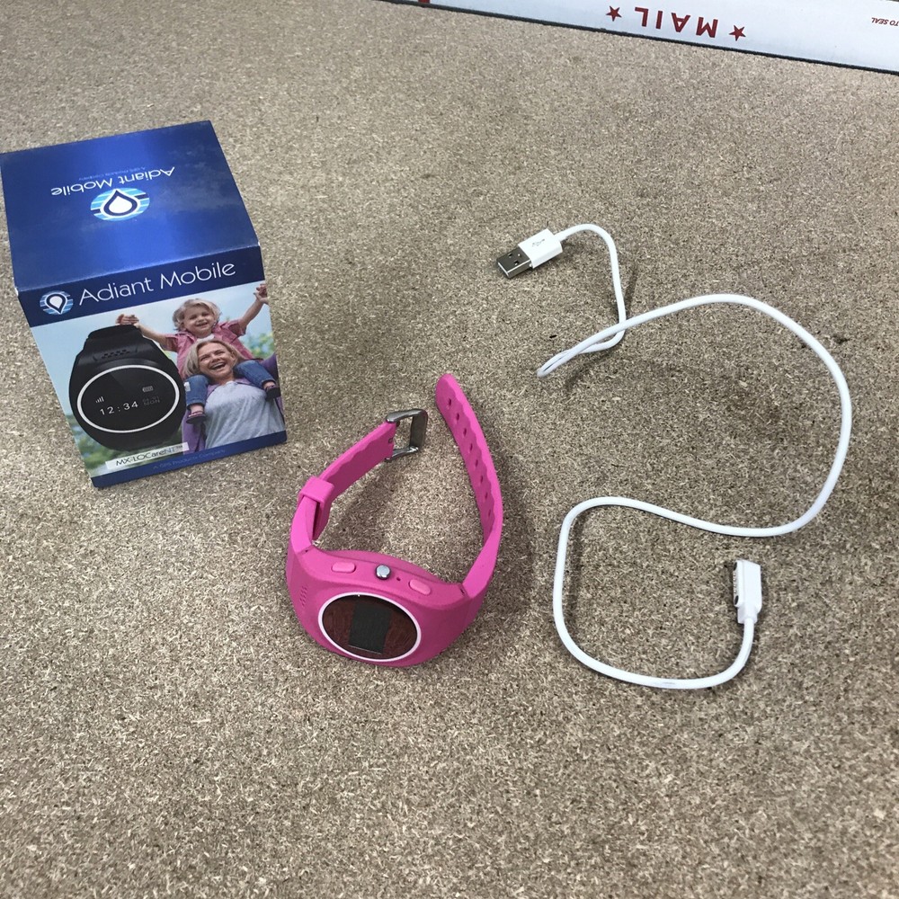 Adiant Mobile Gps Safty Watch Pink