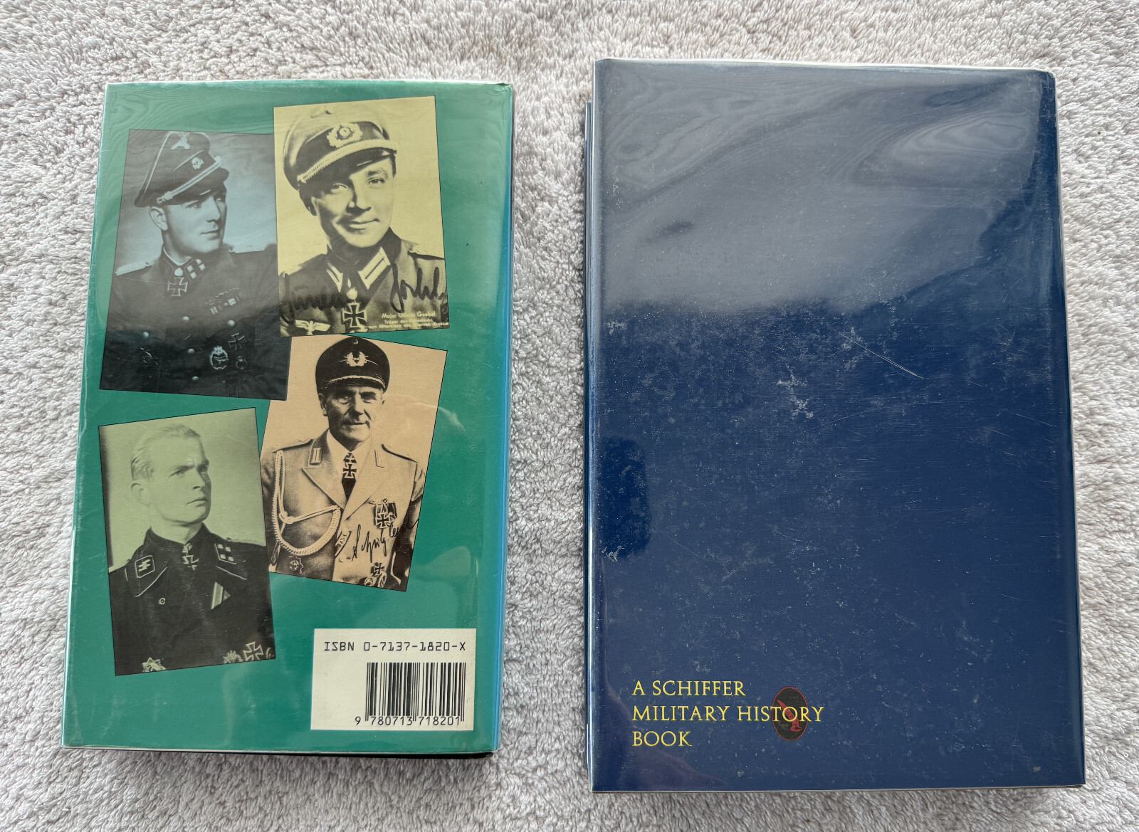 2 WWII Books on the Knights Cross: Knights of the Iron Cross, U-Boat KC Holders