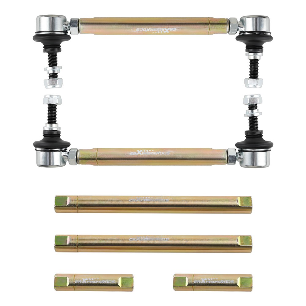 Front Left Right Adjustable Sway Bar End Links For BMW E46 + M3