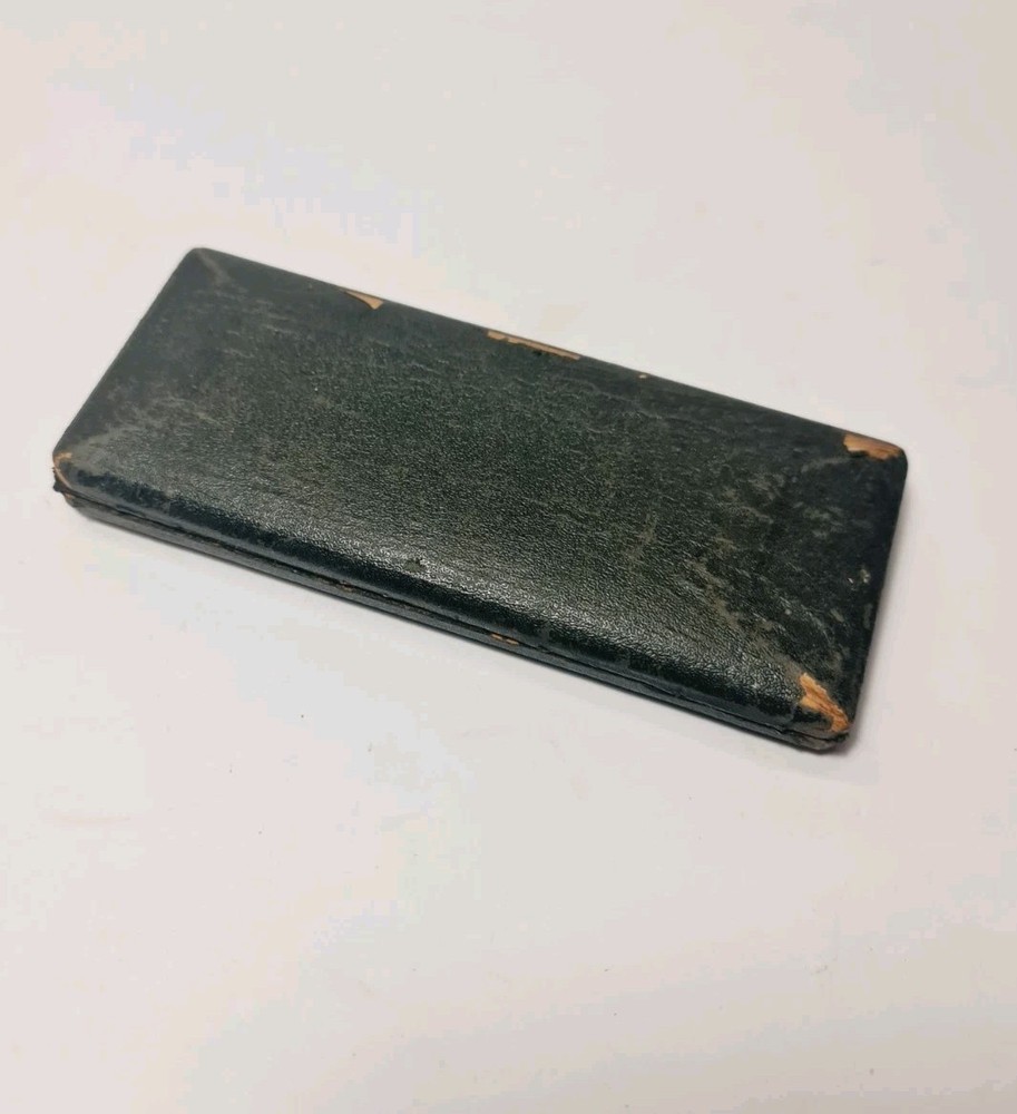 Vintage Boxed Technical Drawing Engineering Compass Set - Incomplete, Damaged