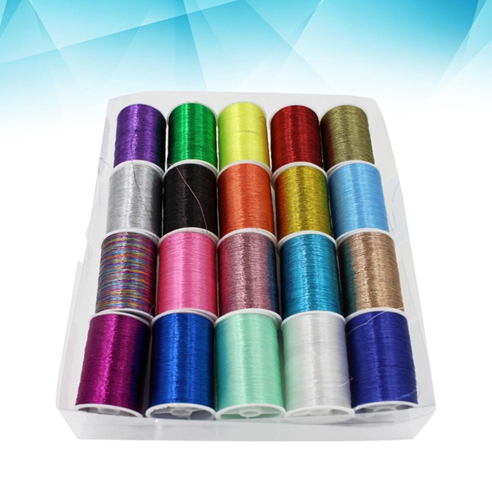 Embroidery Thread Metallic Embroidery Floss Metallic Thread Set