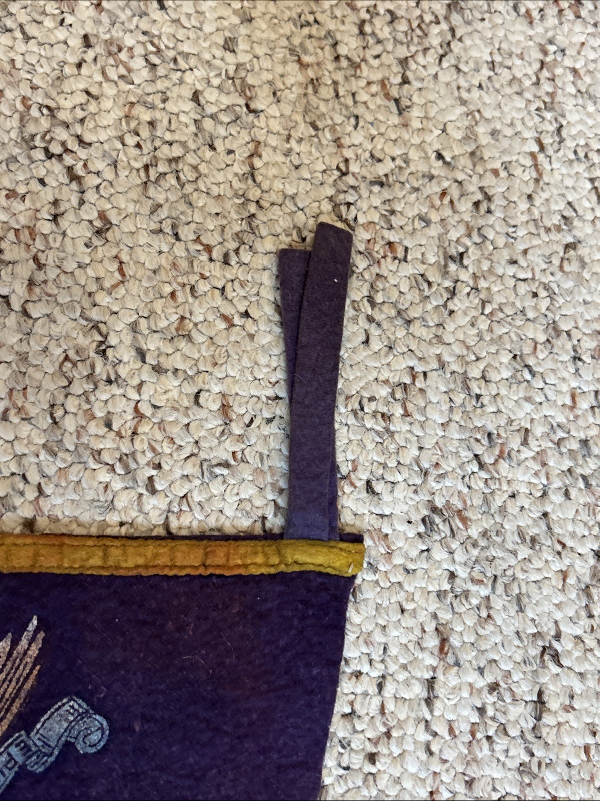 Vintage National Guard State Camp 1939 Pennant WWII Preparation