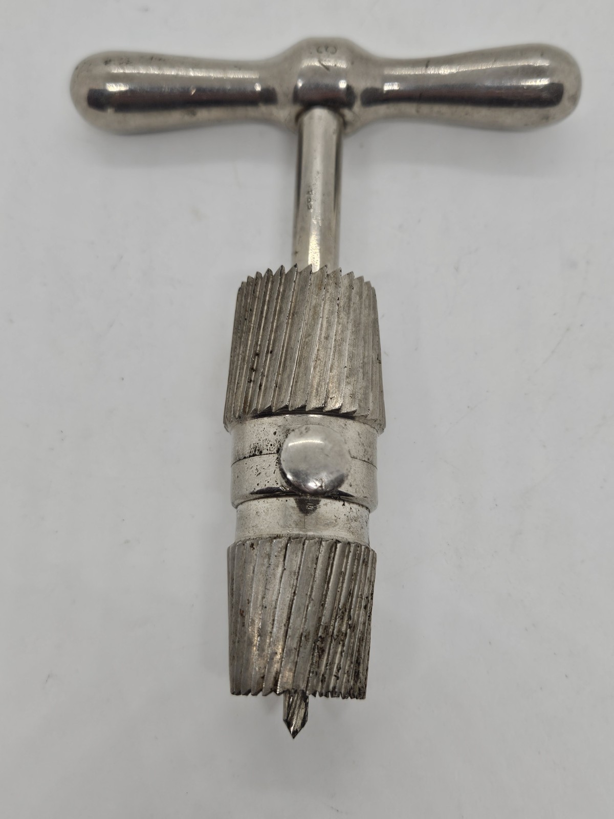 Antique 1800's Graduated Trephine Craneal Skull Bone Saw Trepanning 2 Sided Saw