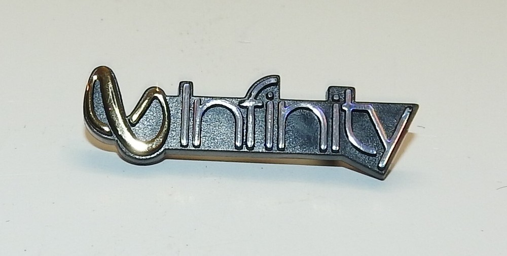 INFINITY PRIMUS 360 BADGE EMBLEM LOGO REMOVED FROM FRONT GRILL