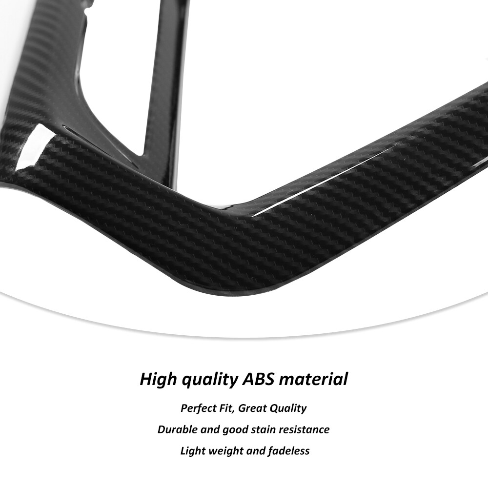 8 Inch GPS Navigation Screen Cover Trim for Chevy Camaro 2017+ Carbon Fiber