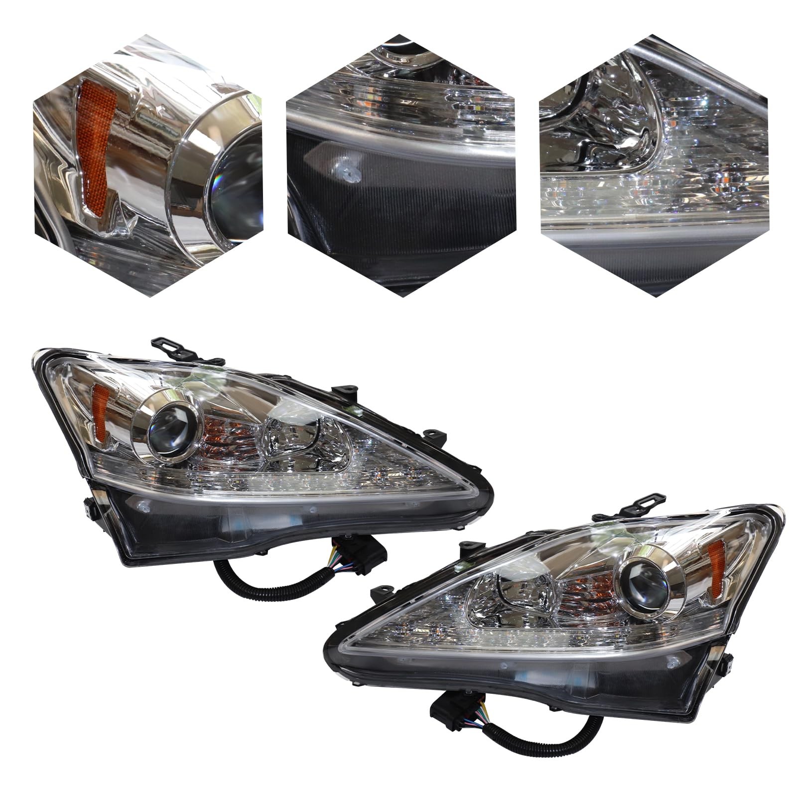 For 2006-2013 Lexus IS250 IS350 Headlight Assembly