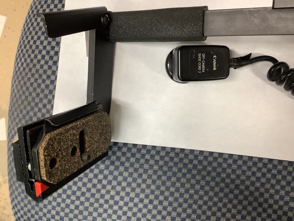 Stroboframe Press-T Bracket with Canon Off-Camera Shoe Cord 2