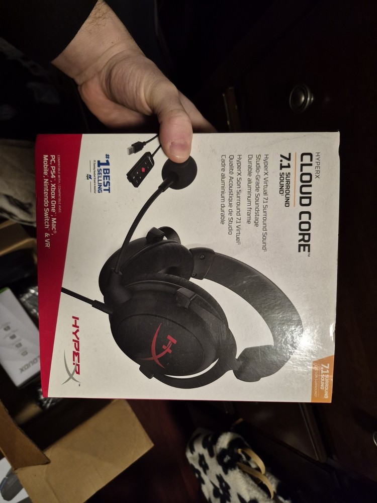 🤑Hyper Cloud Core Gaming Headset