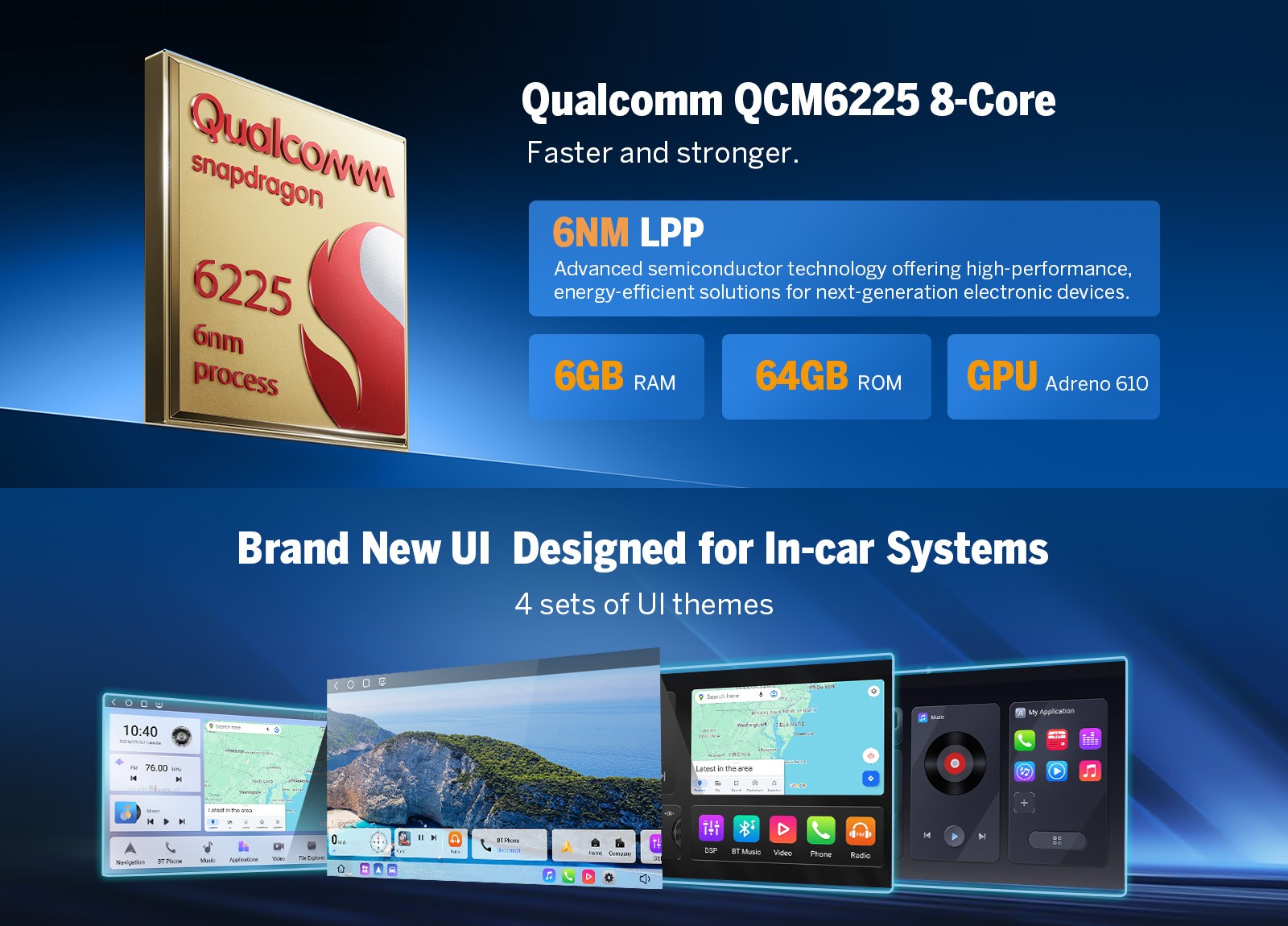 VWX6S Android 9" QLED 6+64GB for VW Tiguan Car Stereo Radio CarPlay GPS+CAM+DVR