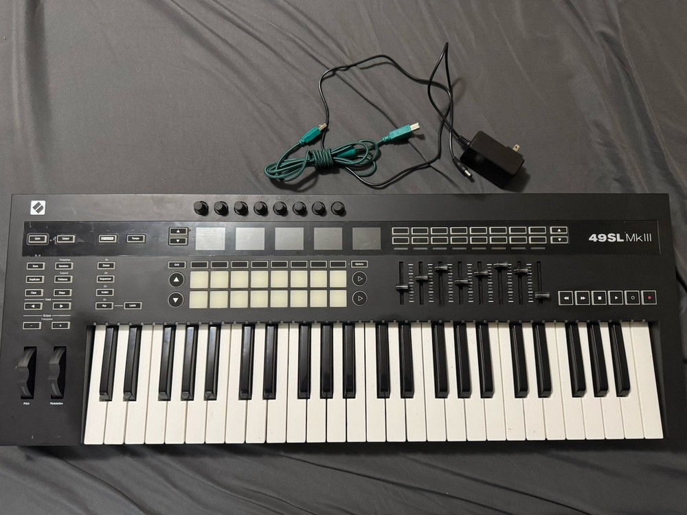 Novation 49 SL MK3 USB MIDI Keyboard Controller